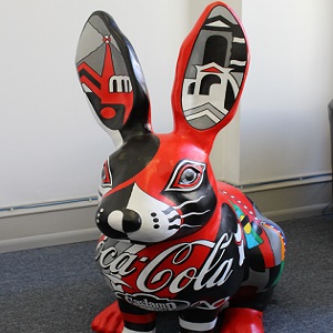 Rudy the Coca-Cola Rabbit