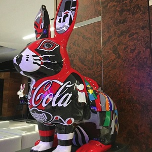 Rudy the Coca Cola Rabbit- Steven Van