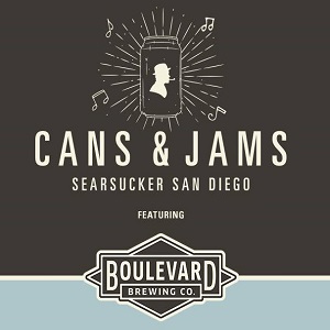 Cans & Jams- Searsucker San Diego