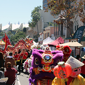 downtown san diego gaslamp quarter chinese new year festival