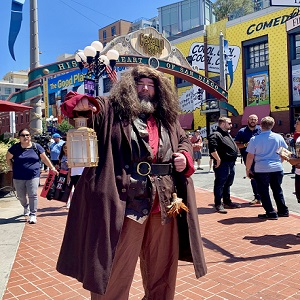 Hagrid at Comic Con