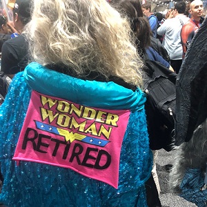 wonder woman retired