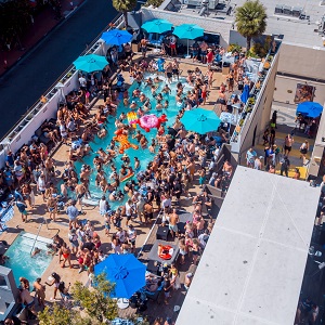 downtown san diego events gaslamp quarter things to do hard rock hotel float