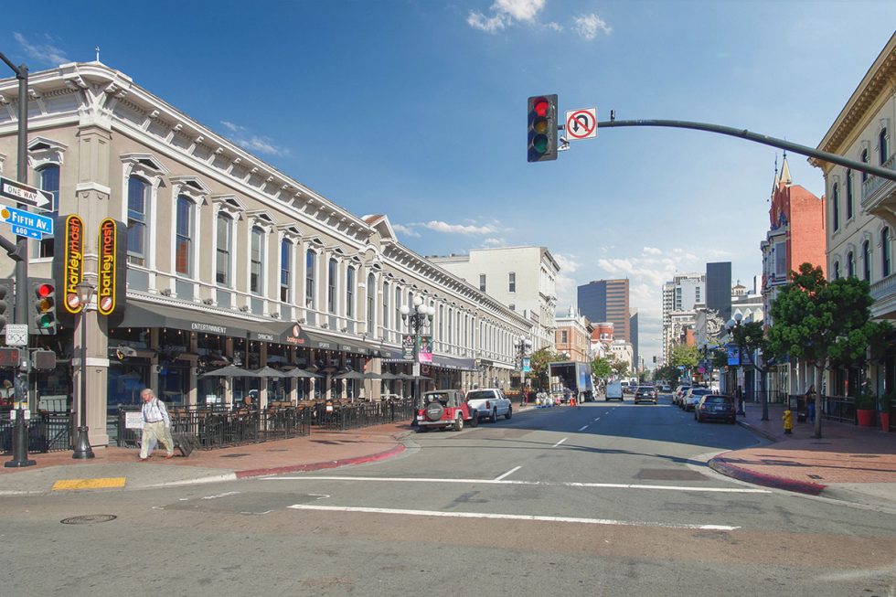 Gaslamp Promenade Downtown San Diego Dining, Events, Shopping, & More