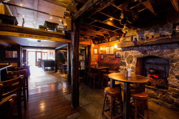 The Inside of The Field Irish Pub
