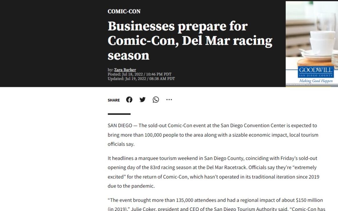 Gaslamp Businesses Prepare for Comic Con
