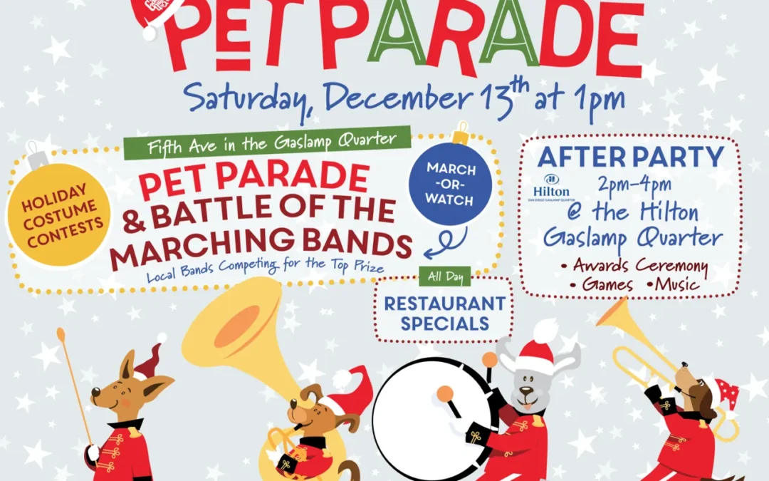 Gaslamp Pet Parade & Pups in the Pub Party
