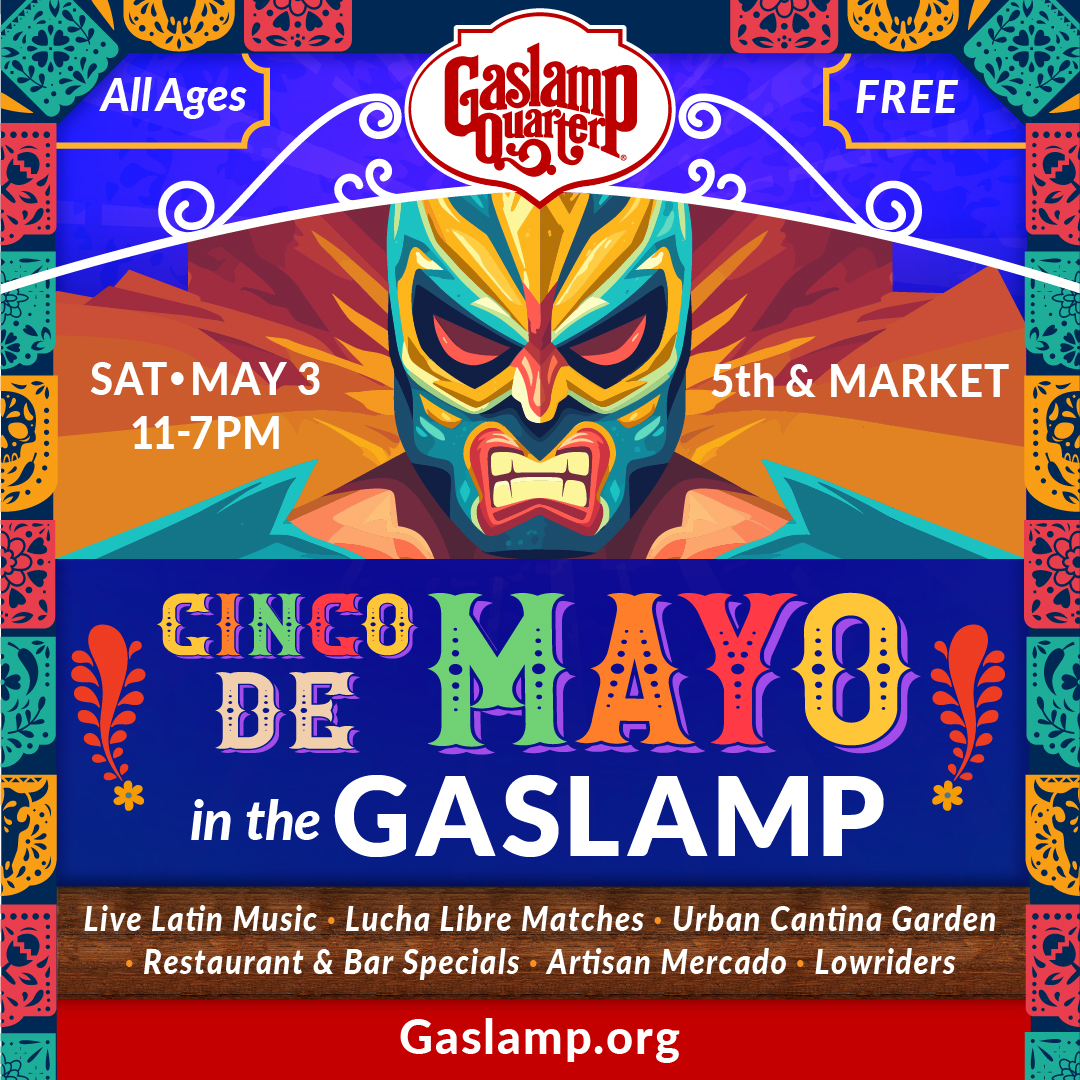 Cinco_1080x1080 The Shout! House live entertainment in 4th avenue in Gaslamp Quarter