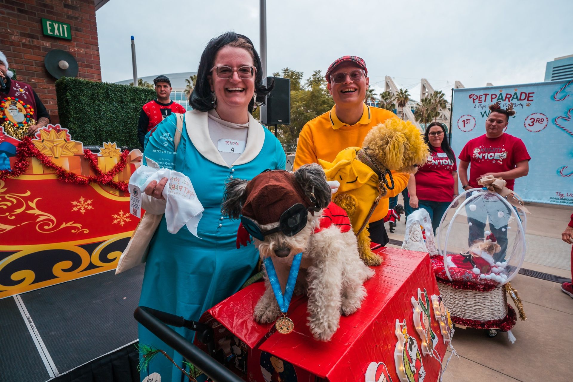 Pet Parade in Gaslamp Quarter
