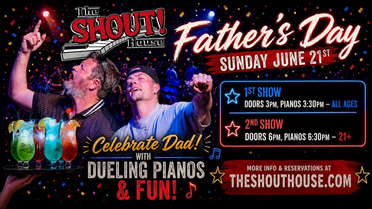 The Shout house Father's day event. for the whole family