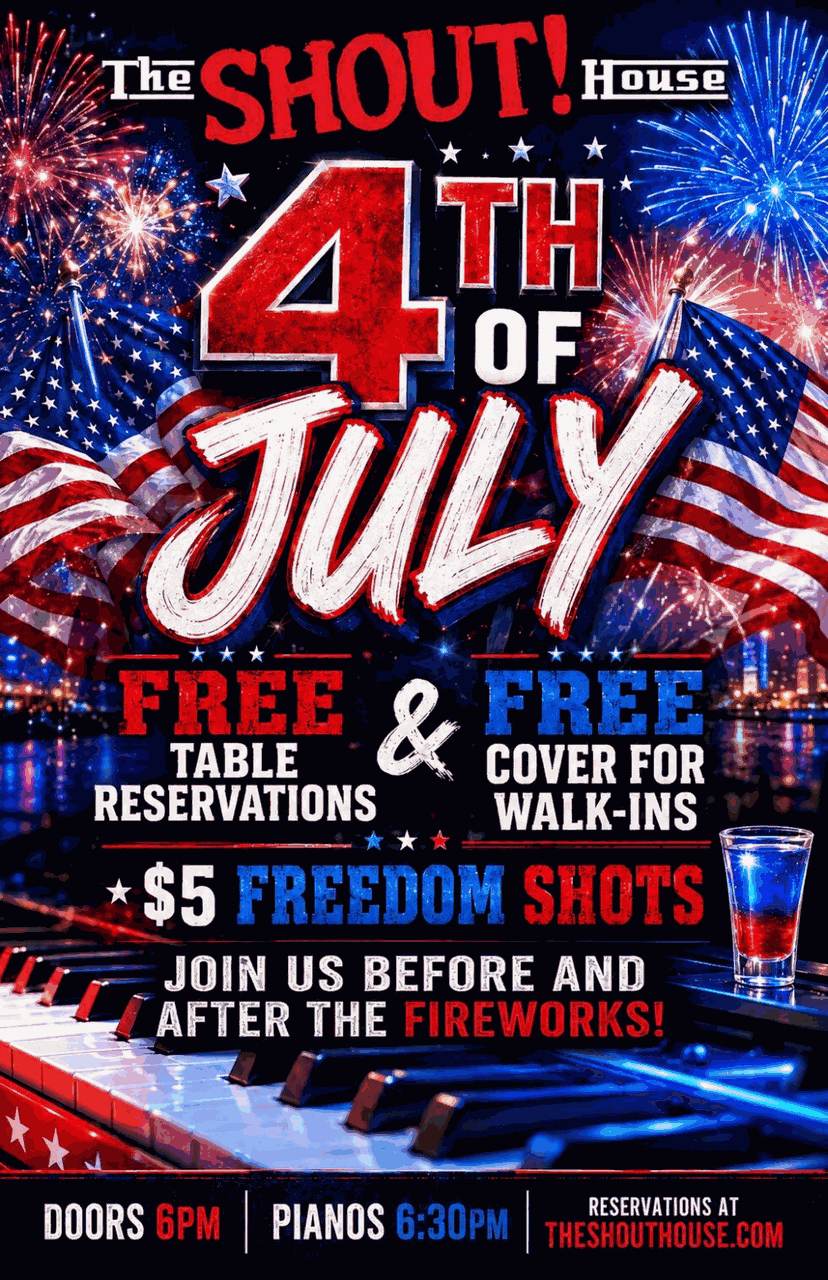 ShoutHouse_4th_July_Vertical_1280h downtown san diego gaslamp quarter fourth of july bassmnt