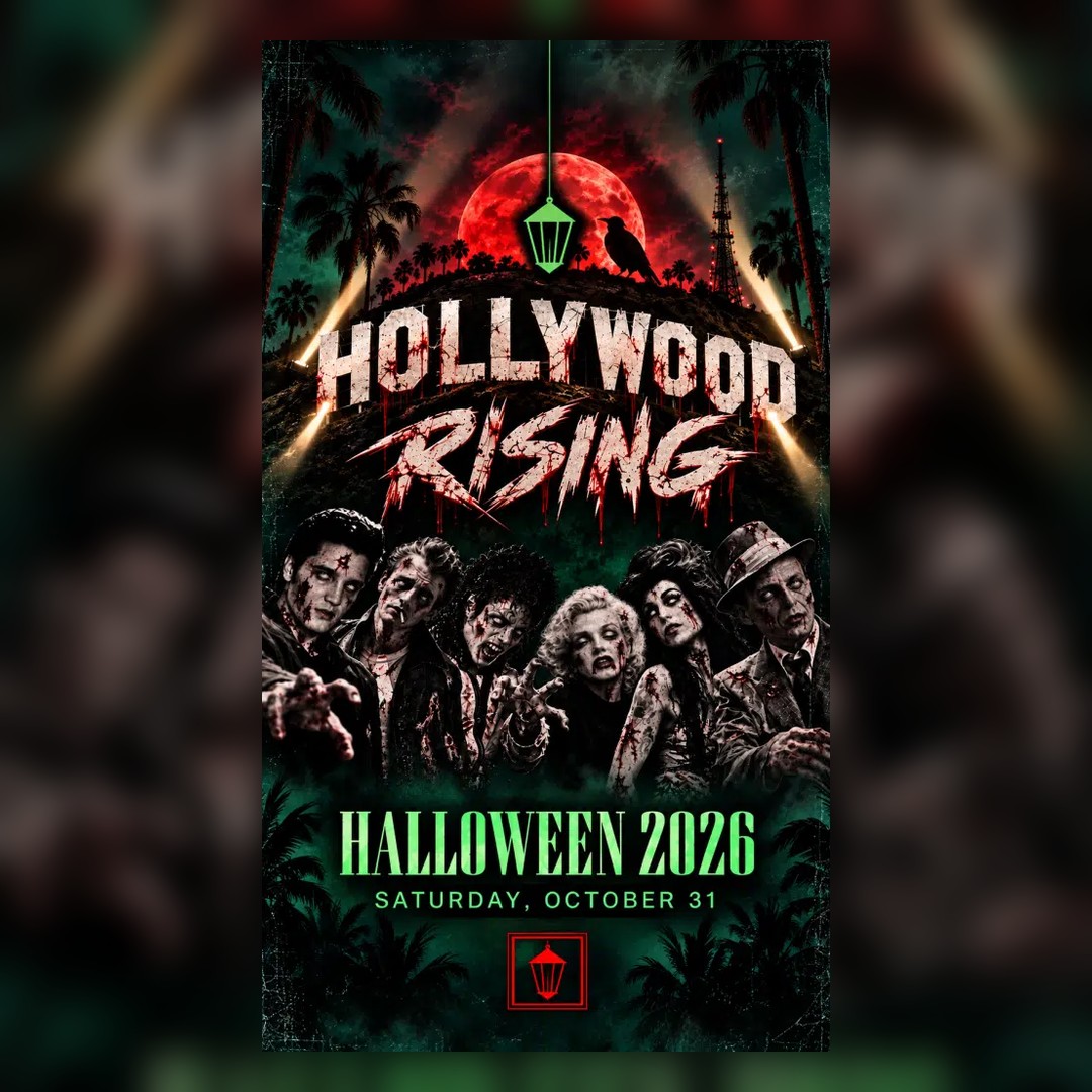 Hollywood Rising Halloween 2026 - 1080x1080